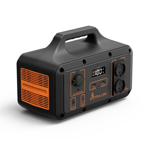 Extralink Power Ranger EPS-S600S Jackery, Bluetti, Ecoflow csereakkumulátor, energiaállomás, 680 Wh, Li-ion