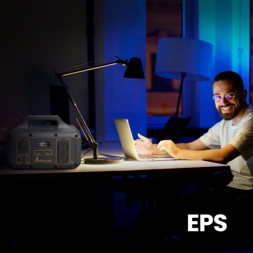 Extralink Power Ranger EPS-S600S Jackery, Bluetti, Ecoflow csereakkumulátor, energiaállomás, 680 Wh, Li-ion