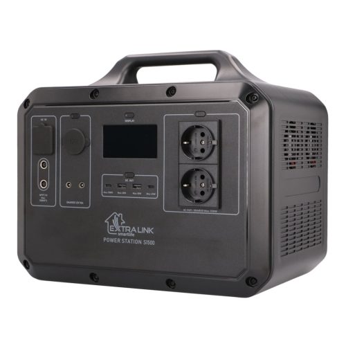 Extralink Power Ranger EPS-S1500F – Jackery, Bluetti, Ecoflow helyettesítő, áramállomás, 1568 Wh, 1500 W, LiFePO4