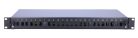 Extralink 24 core patch panel, 24 ports, black