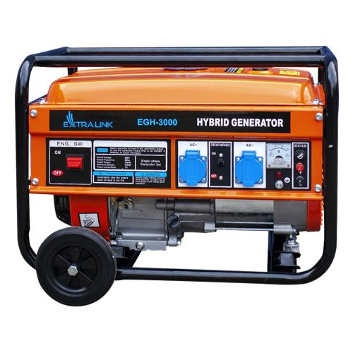 Extralink EGH-3000, Generator, Hybrid, 3 kW, Single Phase