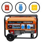 Extralink EGH-3000, Generator, Hybrid, 3 kW, Single Phase