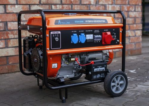 Extralink EGH-5500, Generator, Hybrid, 5.5 kW, Three Phase
