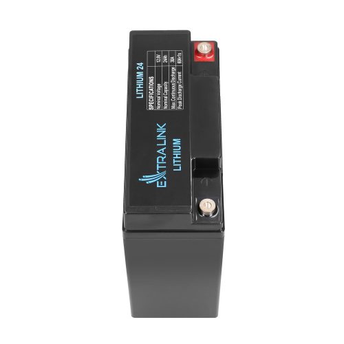 Extralink LiFePO4 24Ah battery, 12.8V, BMS