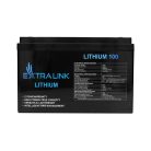 Extralink LiFePO4 100Ah battery, 12.8V, BMS