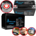 Extralink LiFePO4 160Ah battery, 12.8V, BMS