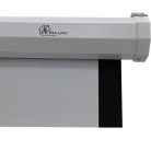 Extralink 100" Projektionsleinwand (220×125 cm, 16:9, weißes PVC, halbautomatisch, Stativ, PSR-100)