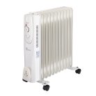 Extralink NY-25W1, Oil-Filled Radiator, 2500 W, 11 Fins