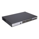 Extralink Hypnos Pro, switch, 24x RJ45 1000 Mb/s PoE, 4x SFP+, 3. szintű kezelés, menedzselt, 450 W