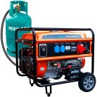 Extralink EGH-7000, áramfejlesztő, hibrid, 7 kW