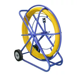   Extralink Pilot cable pulling rod (puller), fiberglass FRP, diameter: 10 mm, length: 200 m, yellow
