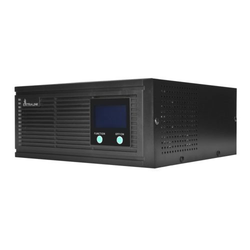 Extralink Piorun 1200VA/1000W, Spannungswandler UPS, reiner Sinuswelle, Batteriespannung: 24V DC