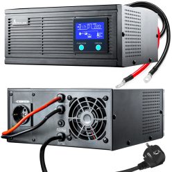   Extralink Piorun 2000VA/1600W, tiszta szinuszos inverter, akkumulátorfeszültség: 24 VDC