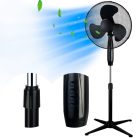 Extralink Bryza ESF-40D-BL black, standing fan, 3 blades, 3 speed settings