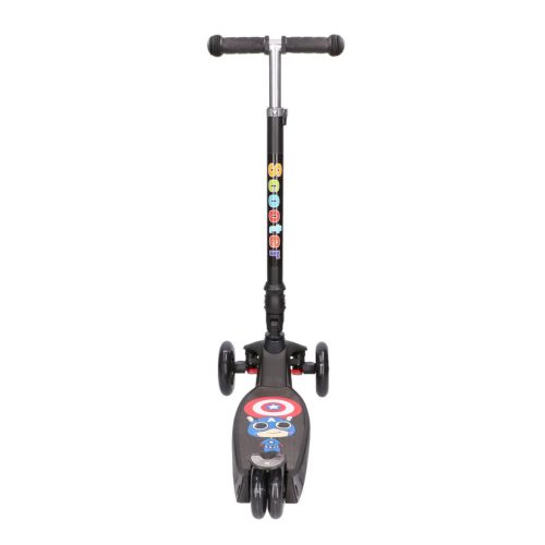 Extralink Kids scooter Tiger Turbo, black.