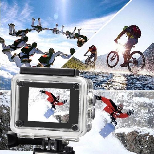 Extralink action camera H9S black, camera, 4K 30 fps, IP68, 2.0" screen, Wi-Fi, USB, mini HDMI