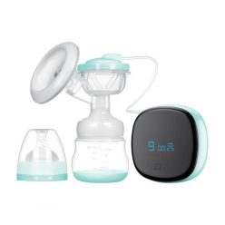  Extralink Smart Life R-38 | Electronic breast pump | with bottle, white and blue
