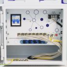 Extralink Atlas, kültéri PoE kapcsoló, 8x RJ45 1000Mbps PoE, 2x SFP, 120W, aktív hűtés