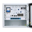 Extralink quality, outdoor PoE switch, 8x RJ45 1000Mbps PoE, 2x SFP, 200W, level 2, active cooling