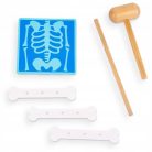 Extralink Toys kis orvos és ápoló játékkészlet, 43 elemmel, bőröndben