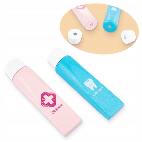 Extralink Toys kis orvos és ápoló játékkészlet, 43 elemmel, bőröndben