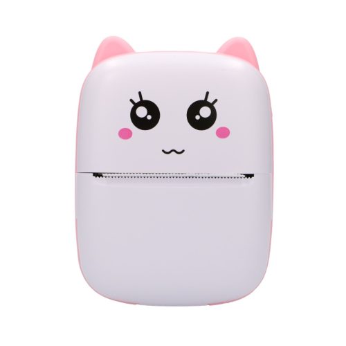 Extralink készlet, EPP-001 pink hőnyomtató + sima hőpapír 5 tekercs.