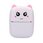 Extralink set, EPP-001 pink thermal printer + self-adhesive thermal paper, 5 rolls.