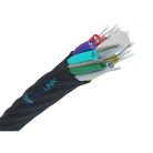 Optical cable for microtubes, ZM-XOTKtsD 96F type, 96 fibers (8x12 fibers), G.652D, 6.1 mm, Extralink