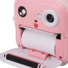 Extralink EPP-003 pink, Mini Thermopapierdrucker mit Kamera, 3 Rollen Thermopapier, 2,5 Zoll LCD-Display, Bluetooth, USB-C, 1000 mAh