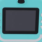 Extralink EPP-004 blue, mini thermal printer with camera, 3 rolls of thermal paper, 2.5-inch LCD display, Bluetooth, USB-C, 1000 mAh