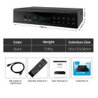 Extralink Home, DVB-T2 TV Dekoder Tuner, H.265 HEVC Full HD USB HDMI + Fernbedienung