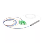 Extralink 1:2 PLC SC/APC splitter, 900 µm, 1 m