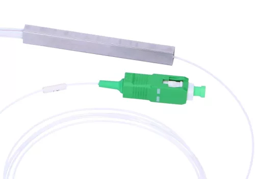 Extralink 1:8 PLC SC/APC splitter, 900 µm, 1 m