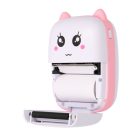 Extralink EPP-001 pink, mini thermal printer, Bluetooth, USB-C, 1200 mAh, 210 dpi