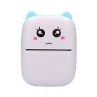 Extralink EPP-002 blue, mini thermal printer, Bluetooth, USB-C, 1200 mAh, 210 dpi