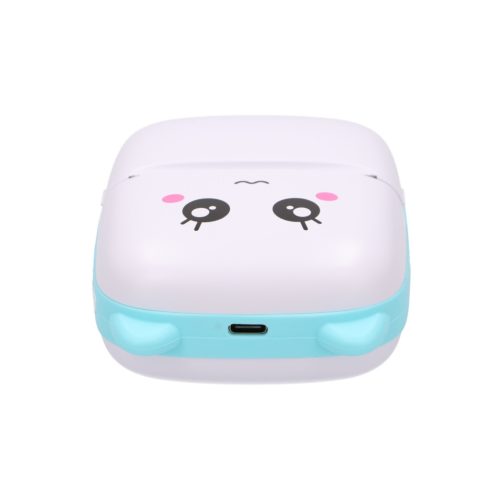 Extralink EPP-002 blue, mini thermal printer, Bluetooth, USB-C, 1200 mAh, 210 dpi