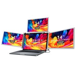   Extralink Smart Life 14"-os tripla képernyős monitor laptopokhoz, S680