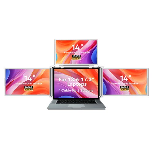 Extralink Smart Life 14"-os tripla képernyős monitor laptopokhoz, S680