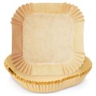 Papierauskleber für Heißluftfritteusen 16 x 16 cm, 50 Stück