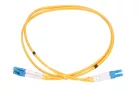 Extralink LC/UPC-LC/UPC, Patchkabel, Einmodig, Duplex, G652D, PVC, 3 mm, 1 m