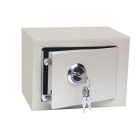 Extralink Home home and office safe, key-operated, white, S-404