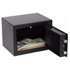 Extralink Home elektronischer Safe mit digitalem Code, gepanzertem Gehäuse, Schlüsseln, S-406