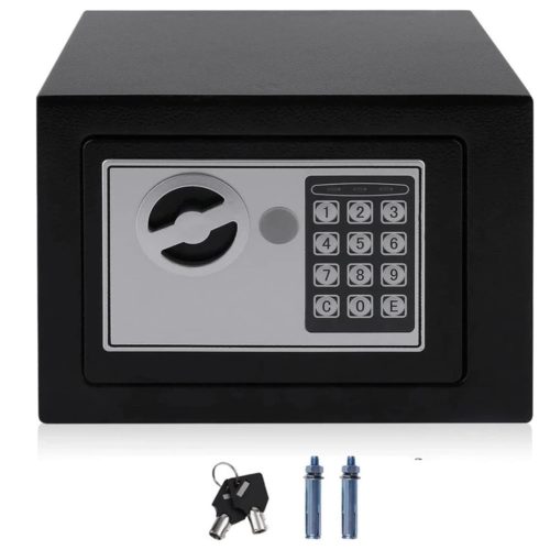 Extralink Home elektronischer Safe mit digitalem Code, gepanzertem Gehäuse, Schlüsseln, S-406