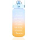 Extralink Motivations-Wasserflasche, 2000 ml, blau-orange, BUT-993