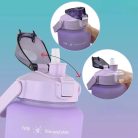 Extralink Motivations-Wasserflasche, 2000 ml, lila-blau, BUT-992