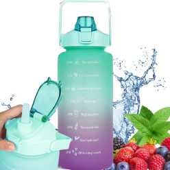  Extralink Motivations-Wasserflasche, 2000 ml, grün-lila, BUT-190