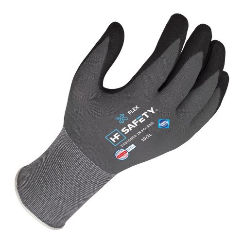 Extralink HF Safety Flex Schutzhandschuhe, 7/S Größe, 12 Paar