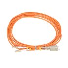 Extralink SC/UPC-LC/UPC, patch cable, multimode, OM2, duplex, 3 mm, 3 m