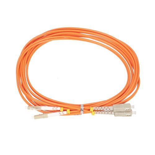 Extralink SC/UPC-LC/UPC, patch cable, multimode, OM2, duplex, 3 mm, 3 m