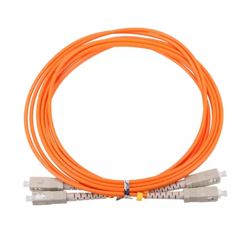 Extralink SC/UPC-SC/UPC, patch cable, multi-mode, duplex, 50/125, 3 mm, 1 m